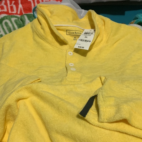 Club room terry polo - Picture 3 of 4